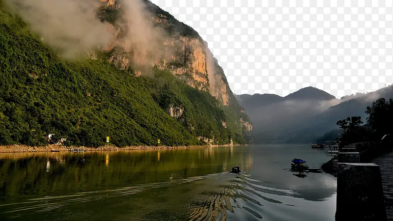 重庆龚滩古镇风景