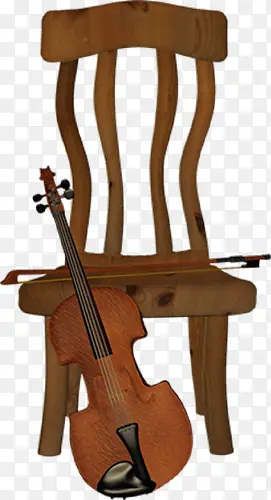 高脚凳配小提琴