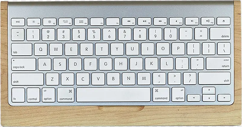 高清摄影木板白色的键盘