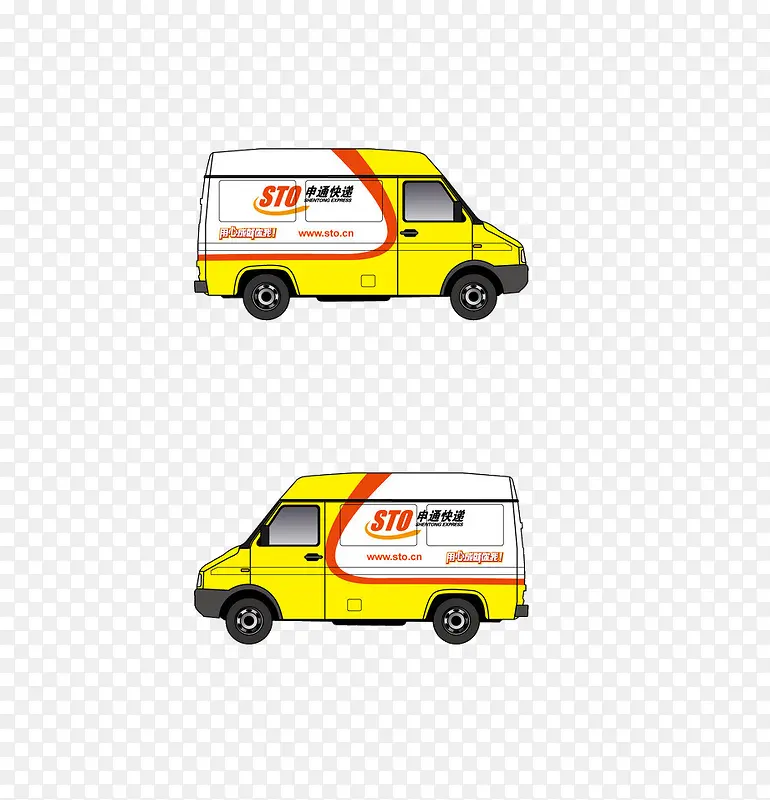 申通快递车