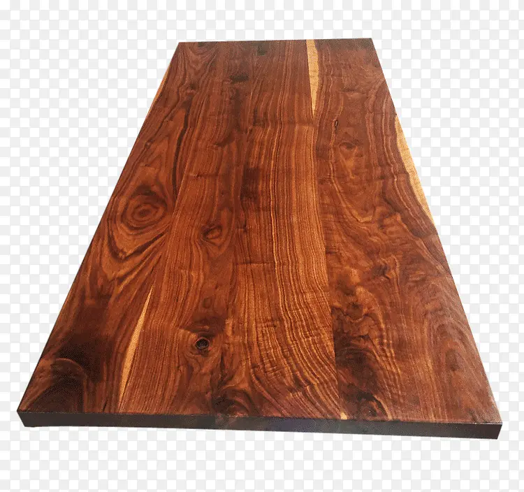黑胡桃木料实木桌面板
