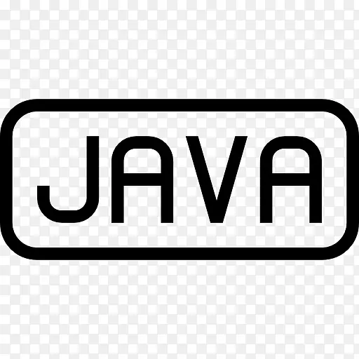 java文件类型的圆角矩形概述界面符号图标