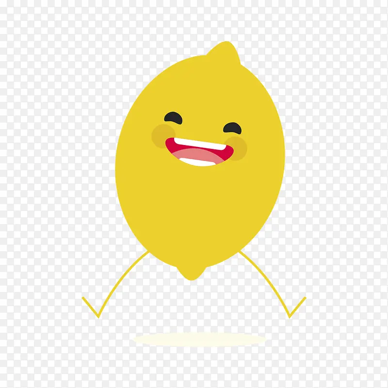 黄色开心的芒果表情