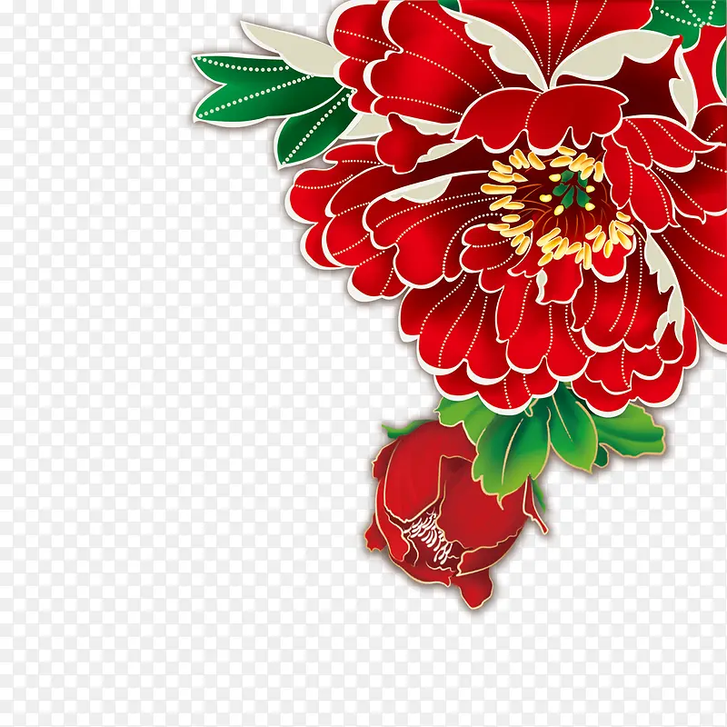红色中国风节日装饰PNG图片素材下载_图片编号qkpxpkkw-免抠素材网