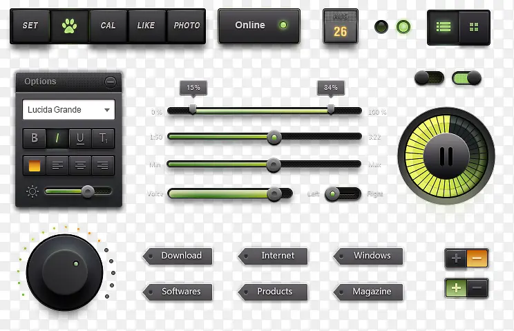 UI音乐控件工具包