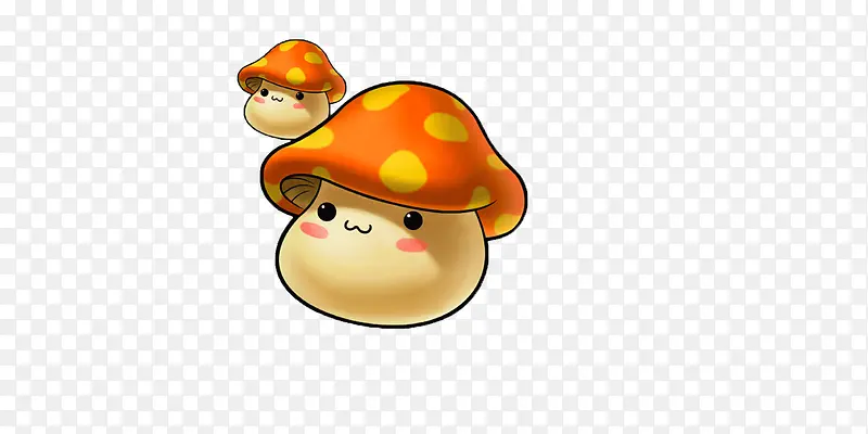 十里春风卡通可爱小蘑菇
