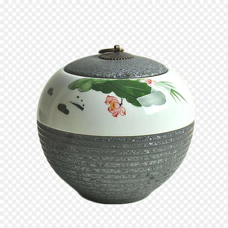 灰色圆形泡酒瓶免扣