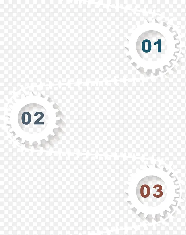 齿轮 锯齿 数字 数字罗列