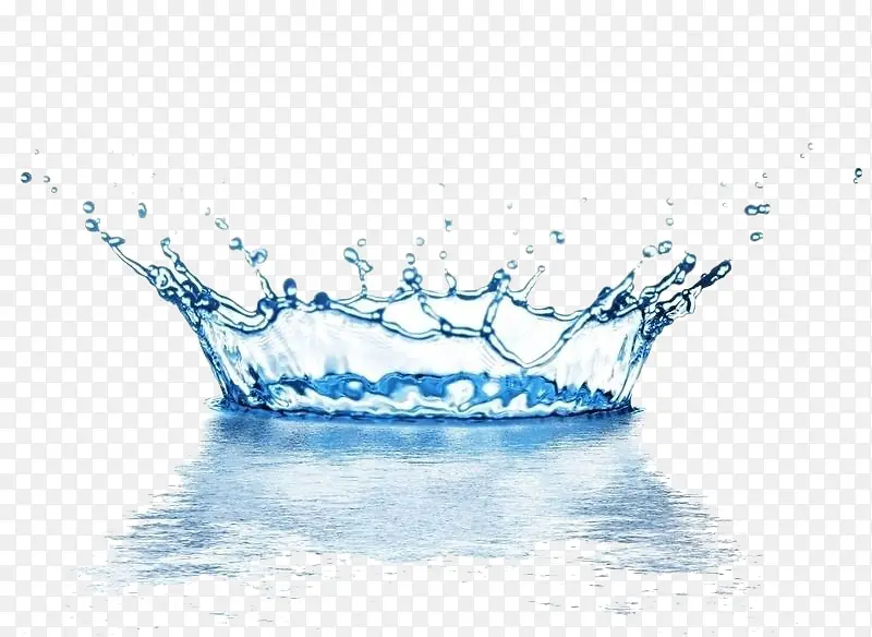 蓝色的水珠