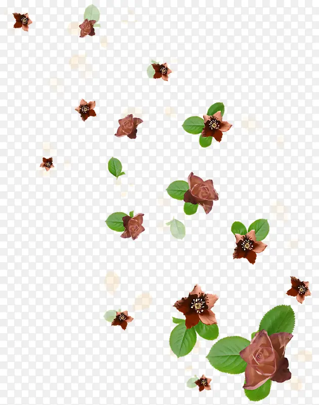 小碎花漂浮