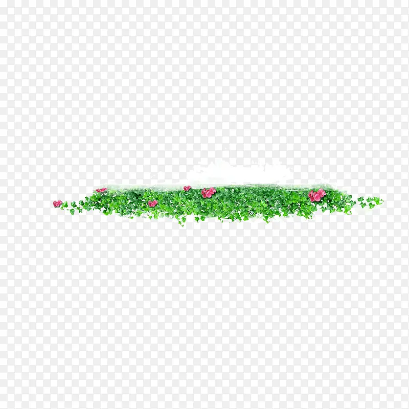 绿色 春天 草地 装饰图案
