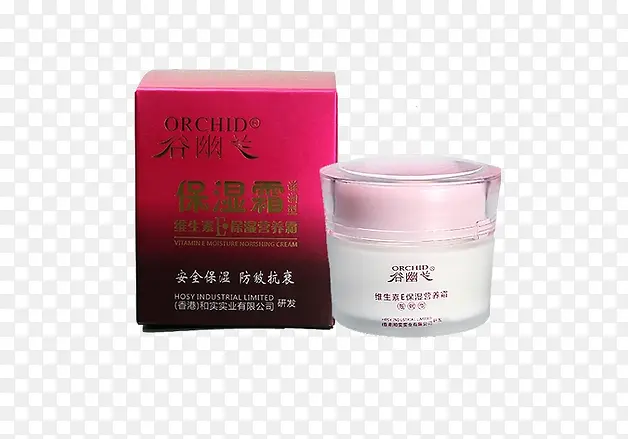 保湿营养霜锁水