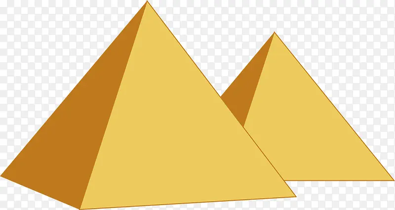 双金字塔装饰
