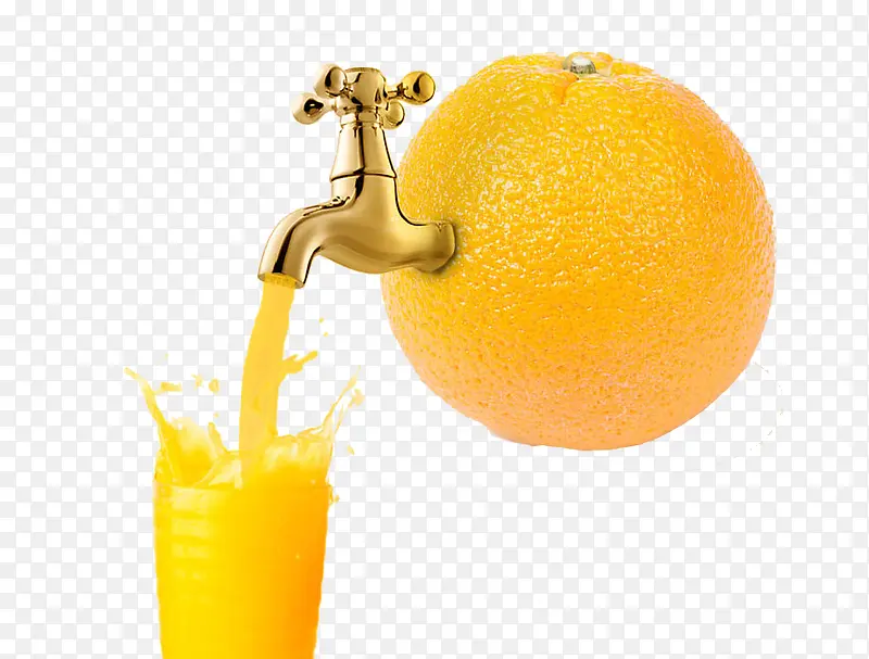 水龙头橙子