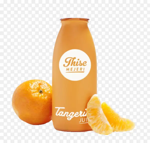 橘子味牛奶