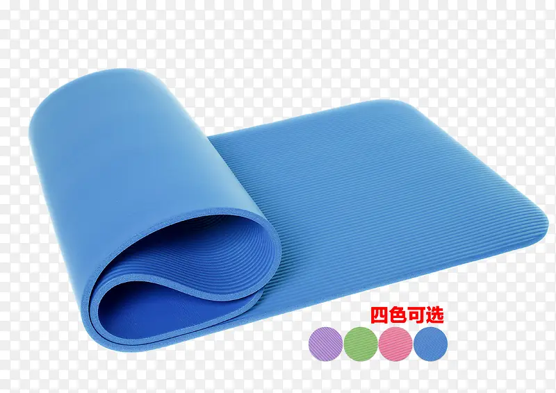 蓝色瑜伽垫