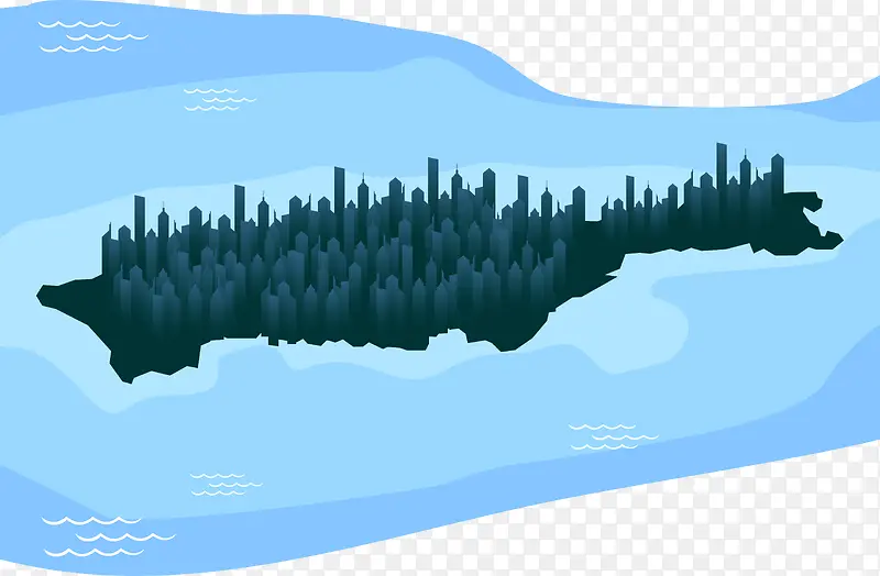 海湾森林矢量