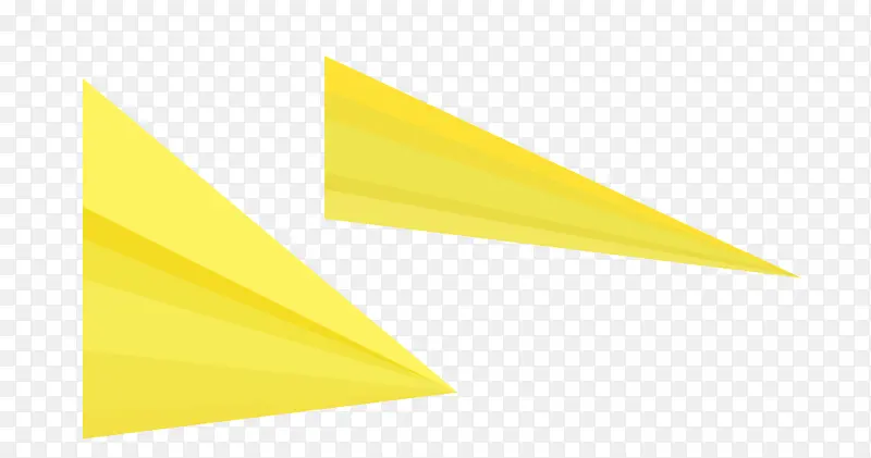 黄色的三角形
