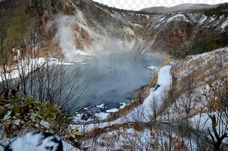 札幌大汤沼全景