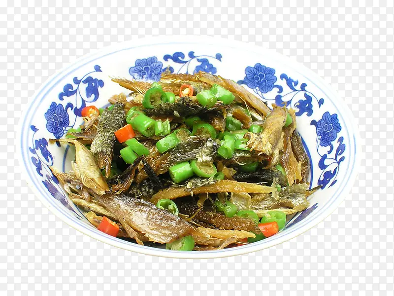 干炒刁子鱼图片素材