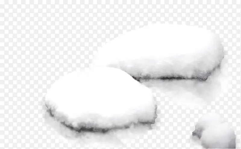 地上的雪