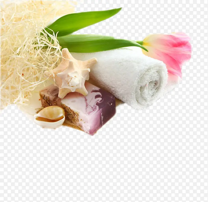 毛巾香皂花朵