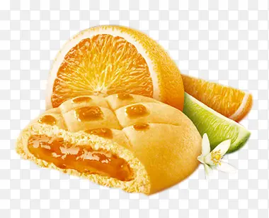 香橙夹心饼干 点心