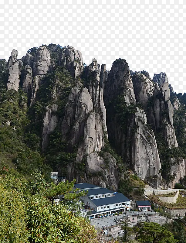 三清山山坡摄影