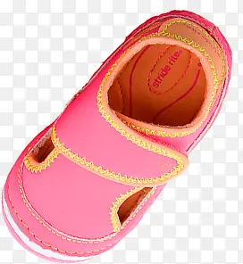 粉色舒适女童凉鞋