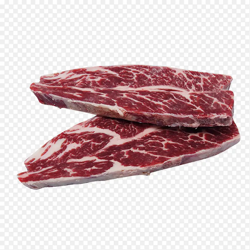 牛肉牛排切块免抠素材