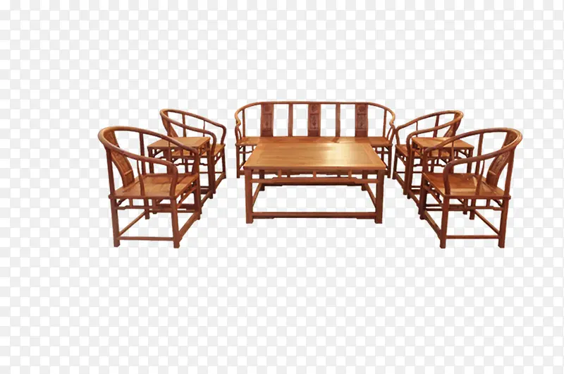 红木家具 木制家具 圈椅沙发 