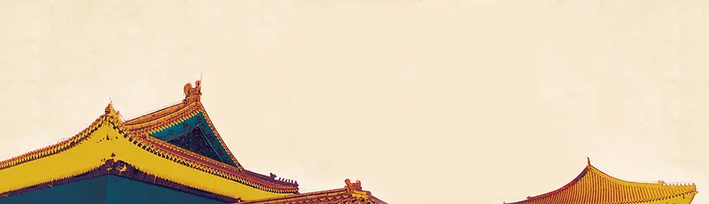 中式建筑背景