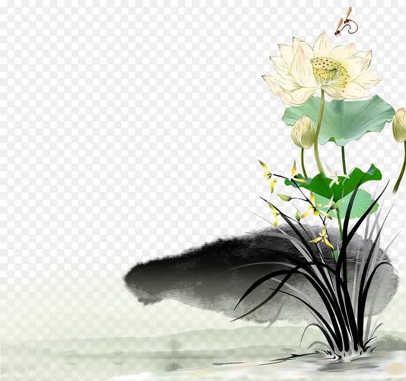 山水荷韵