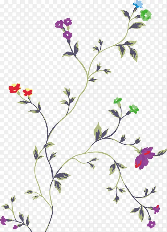 植物创新中式花纹