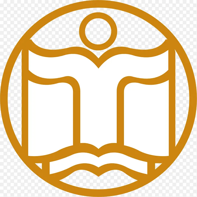 圆形的商学院logo设计