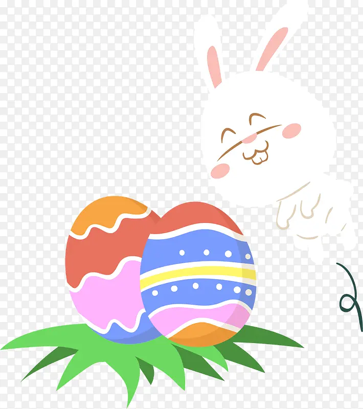 卡通可爱复活节彩蛋
