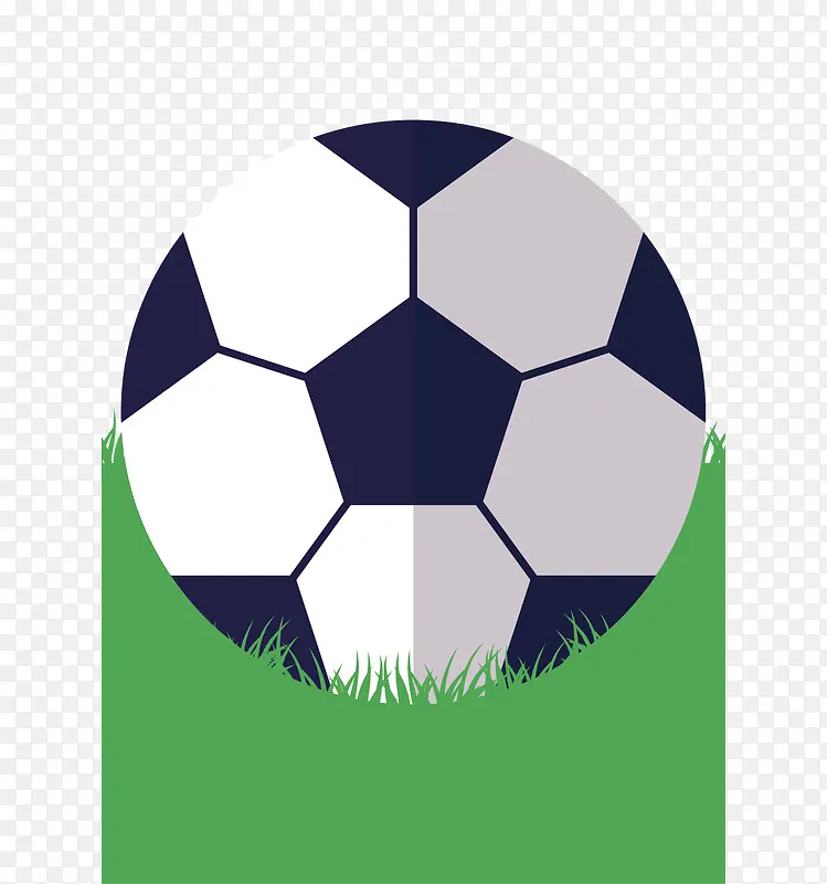 创意足球类运动图标矢量素材