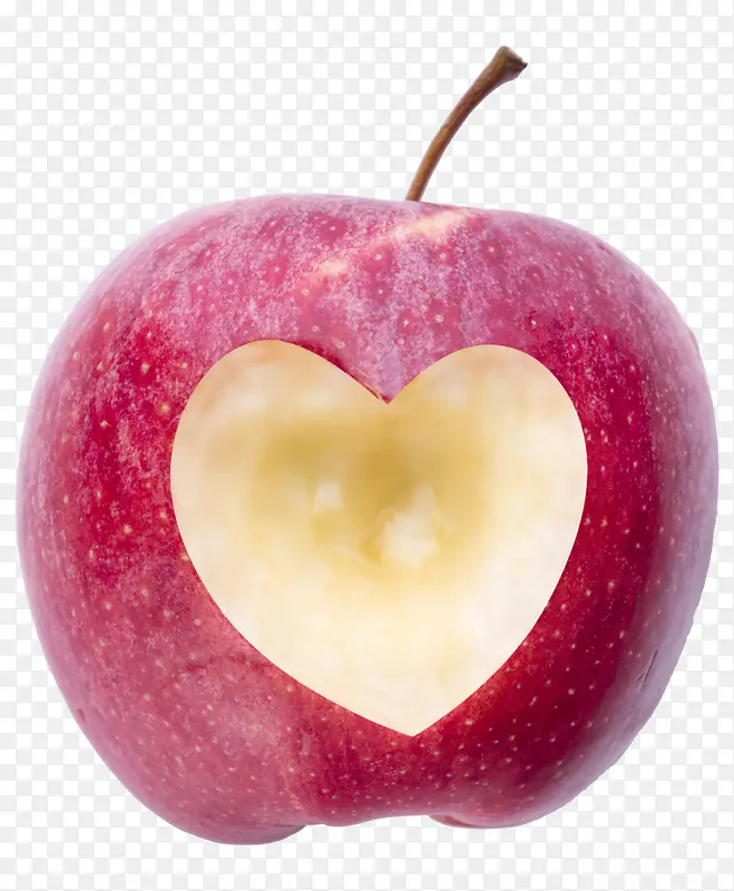 爱心桃苹果