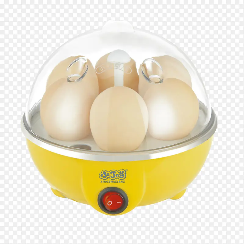 黄色环保健康蒸蛋器