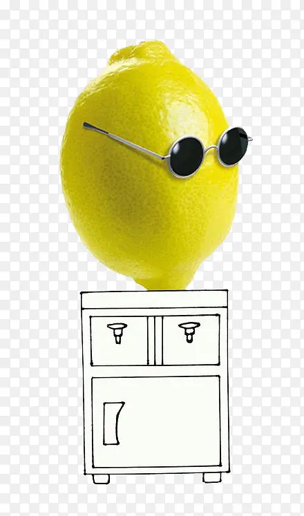 戴眼镜的柠檬