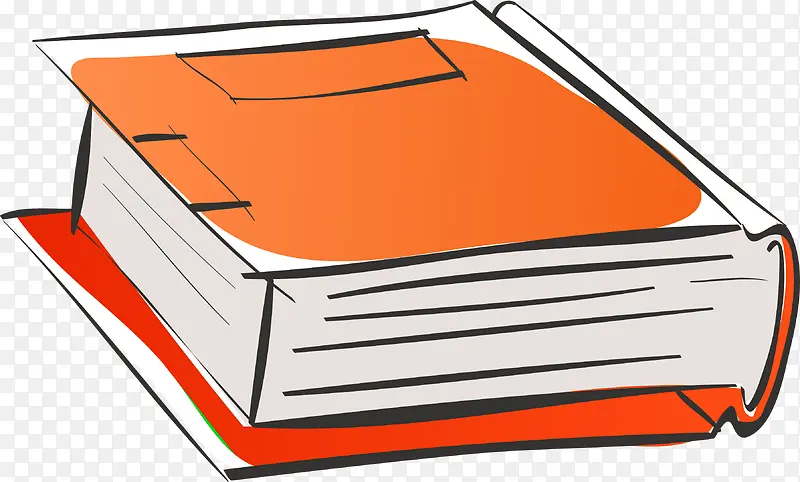 橙色封面书籍知识