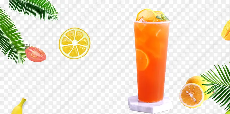 橙汁果茶