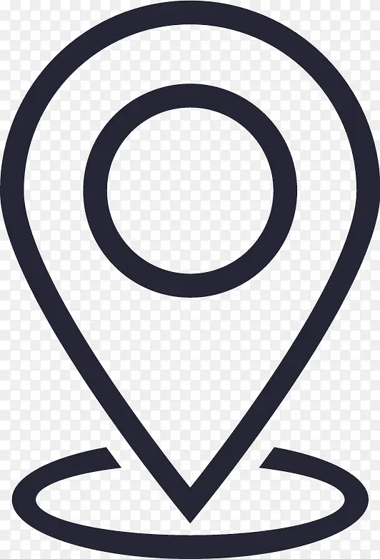 地图定位图标 简洁导航标识 应用素材PNG图片素材下载_图片编号yarmlojx-免抠素材网