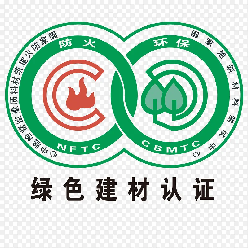 绿色建材认证标志logo