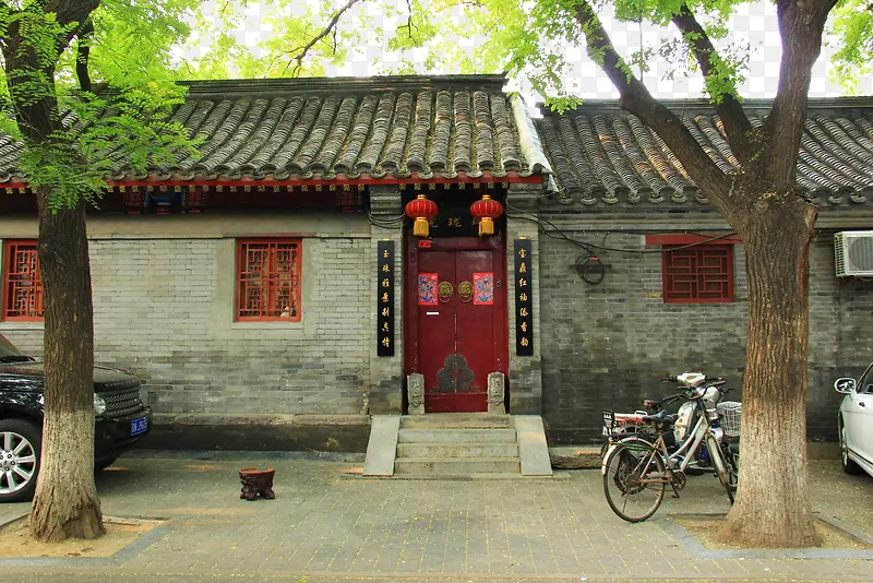 中式建筑老胡同