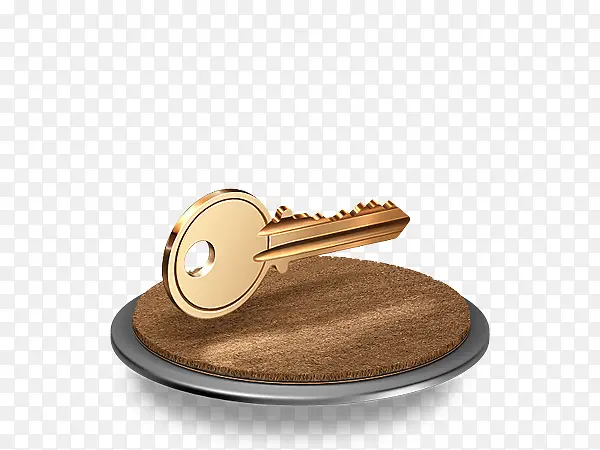钥匙木台