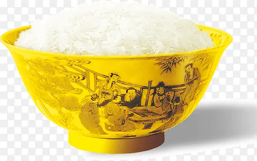 金碗里面的米饭