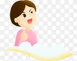创意合成妈妈人物设计