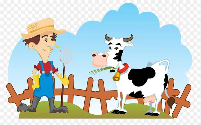 农夫和奶牛
