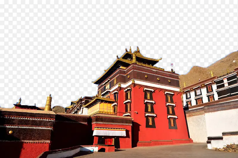 西藏扎什伦布寺图片九
